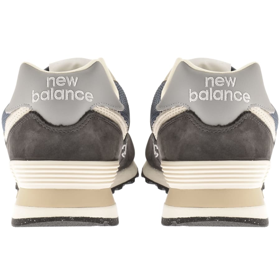 Image number 2 for New Balance 574 Trainers Black Cement