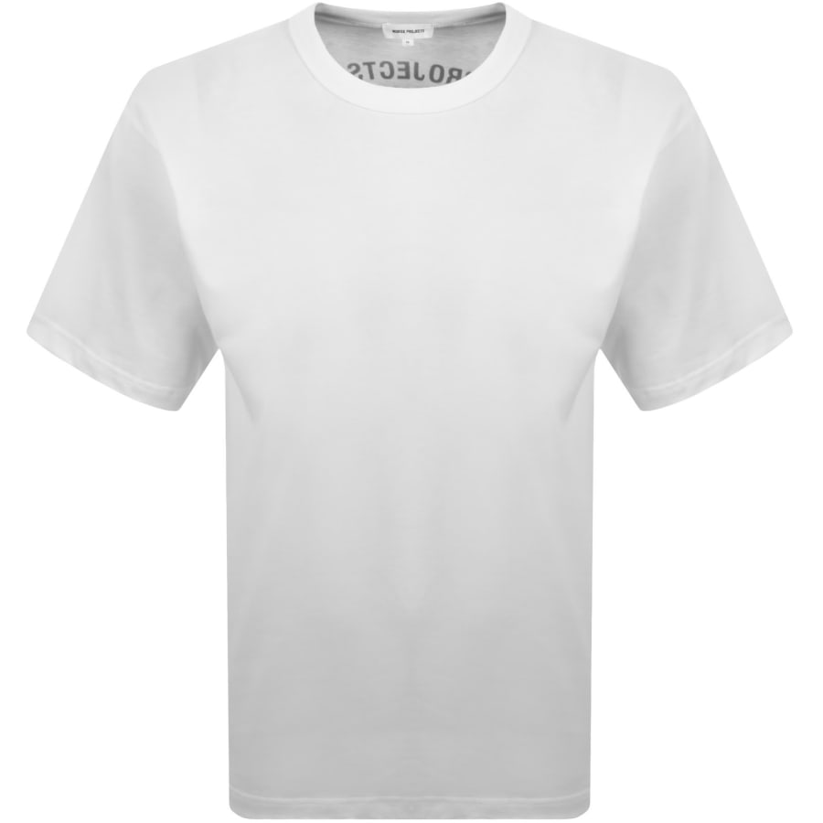 Image number 2 for Norse Projects Simon Arch Print T Shirt White