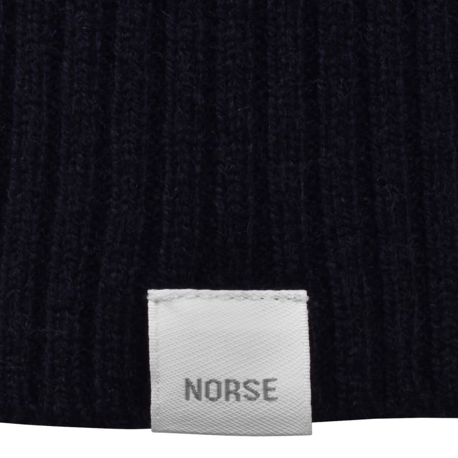 Image number 3 for Norse Projects Marino Lambswool Jumper Navy