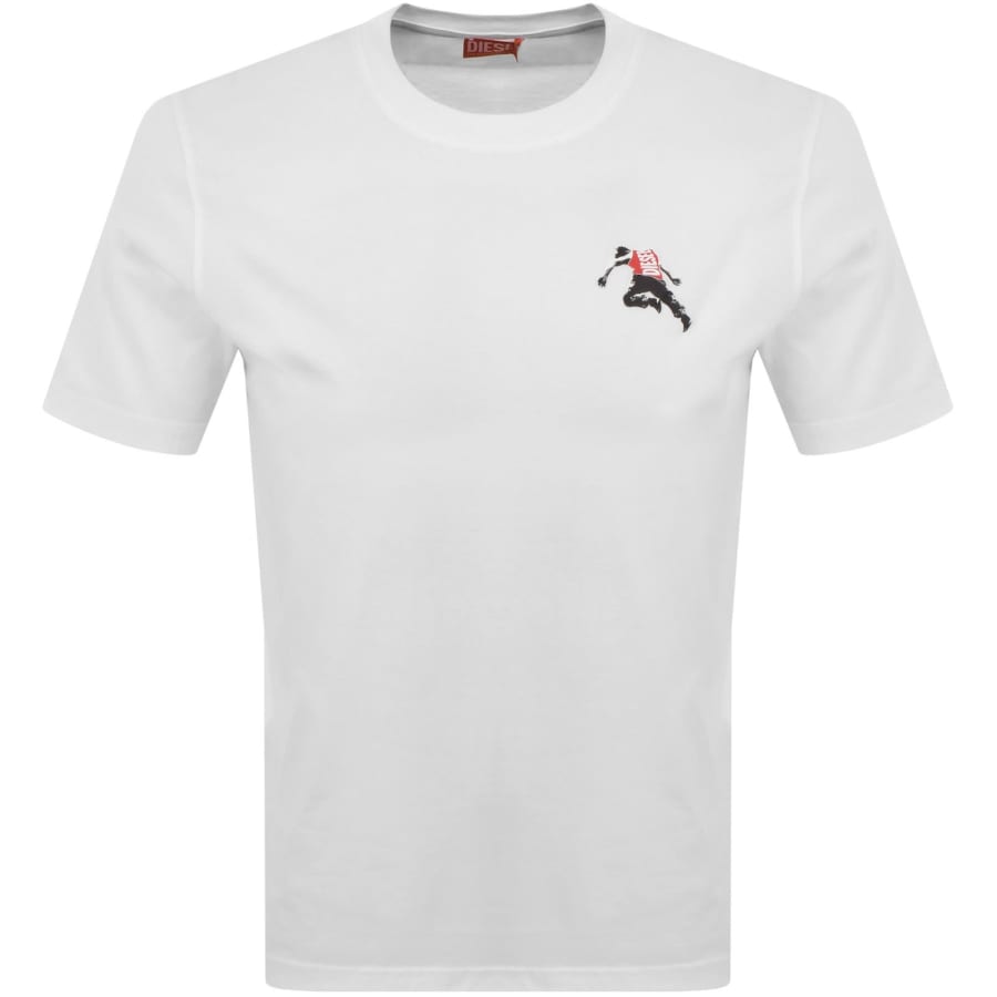 Image number 1 for Diesel T Adjust T3 T Shirt White
