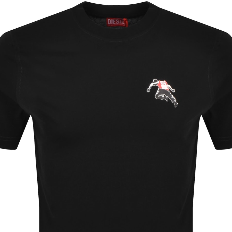 Image number 2 for Diesel T Adjust T3 T Shirt Black