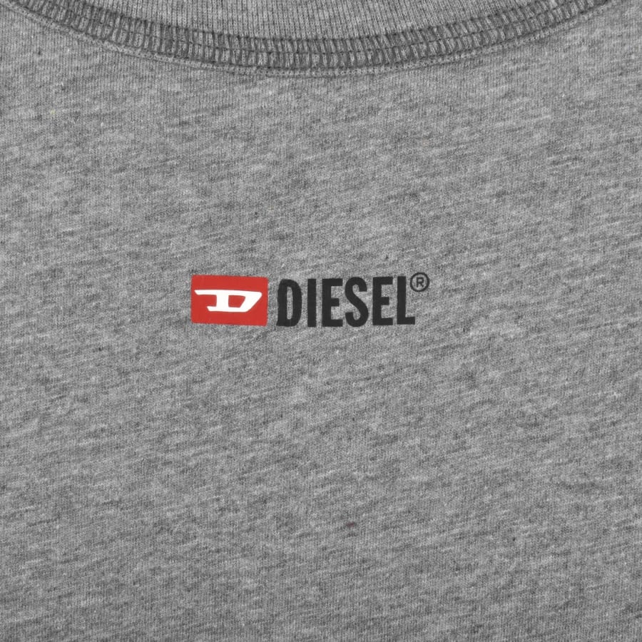 Image number 4 for Diesel Adam Core Pyjama Set Grey