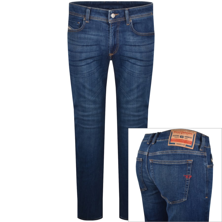 Image number 1 for Diesel 1979 Sleenker Jeans Mid Wash Blue