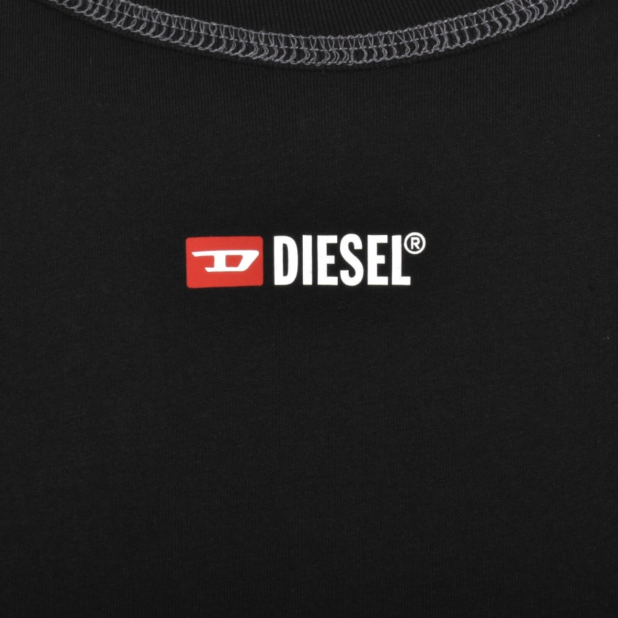 Image number 4 for Diesel Adam Core Pyjama Set Black