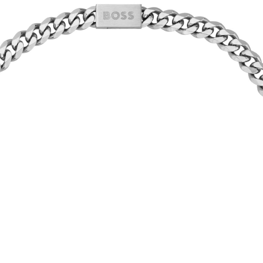 Image number 3 for BOSS Chain Necklace Silver