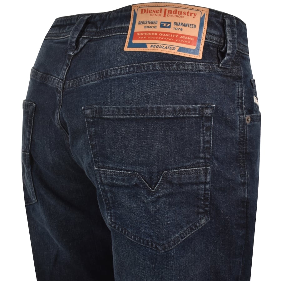Image number 4 for Diesel Larkee Beex Regular Fit Jeans Blue