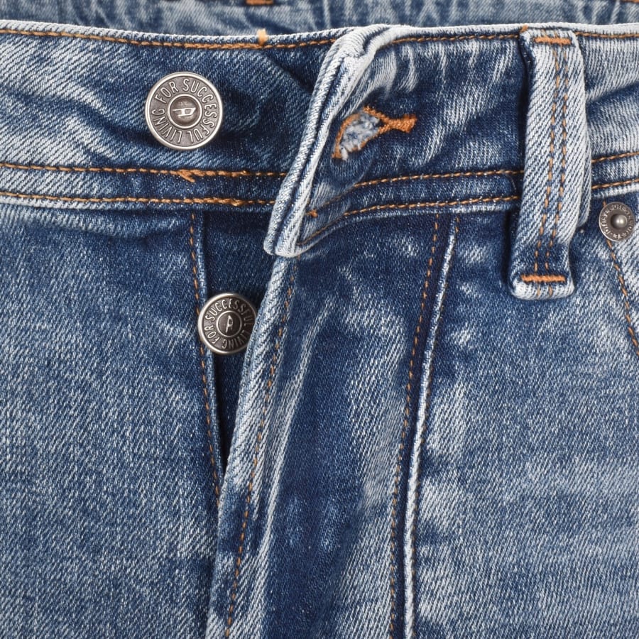 Image number 5 for Diesel 1985 Larkee Regular Fit Jeans Blue