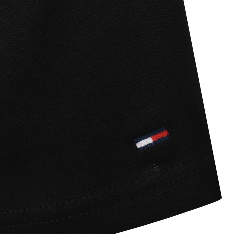 Image number 4 for Tommy Jeans Flag Logo T Shirt Black