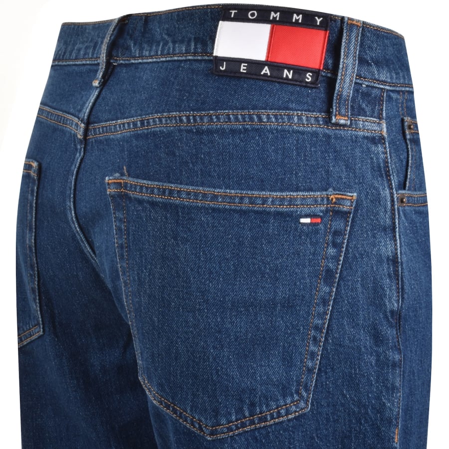 Image number 4 for Tommy Jeans Ryan Slim Fit Straight Jeans Blue