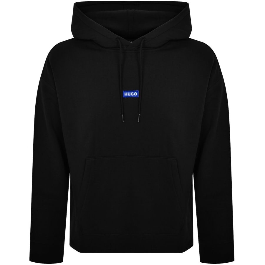 Image number 1 for HUGO Blue Nalonso Hoodie Black