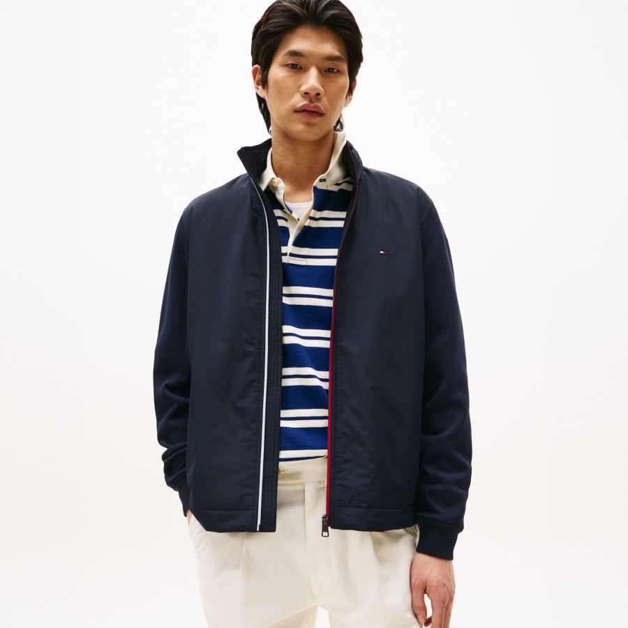 Image number 5 for Tommy Hilfiger Harrington Jacket Navy
