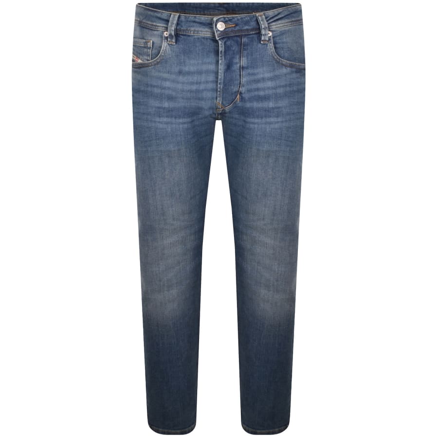 Image number 2 for Diesel Larkee Beex Regular Fit Jeans Blue