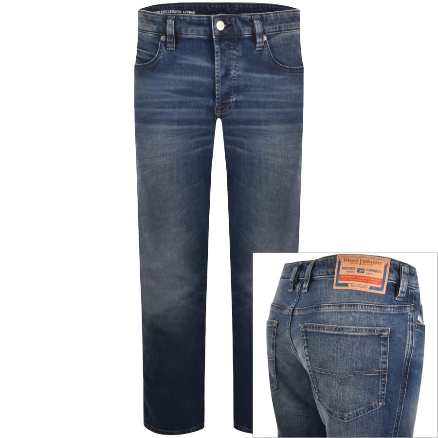 Image number 1 for Diesel 1993 D Vyl Jeans Blue