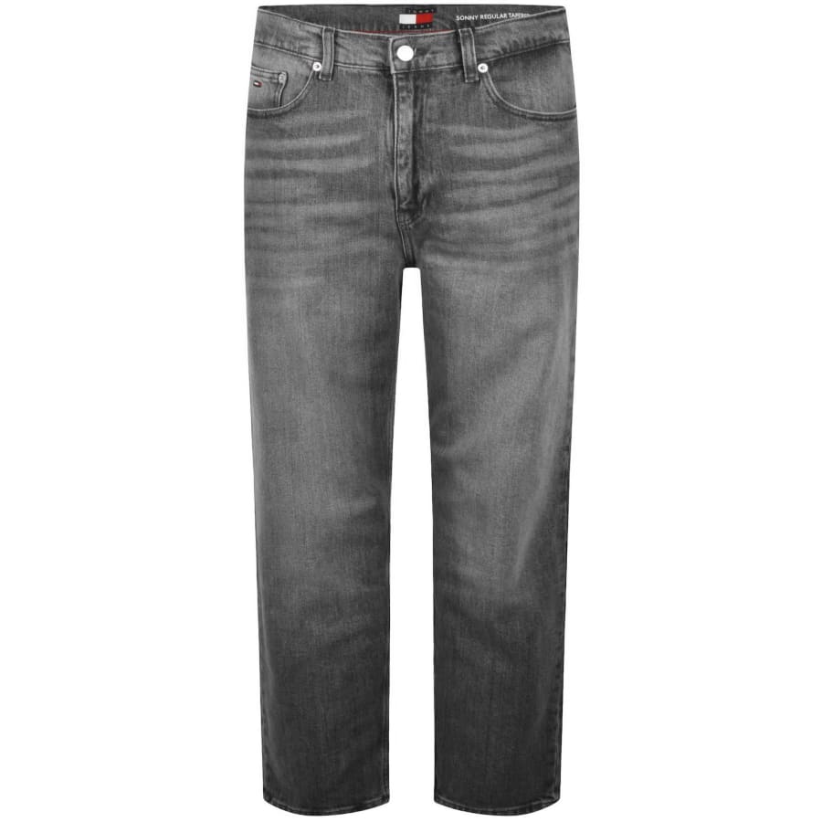 Image number 2 for Tommy Jeans Sonny Regular Tapered Jeans Grey