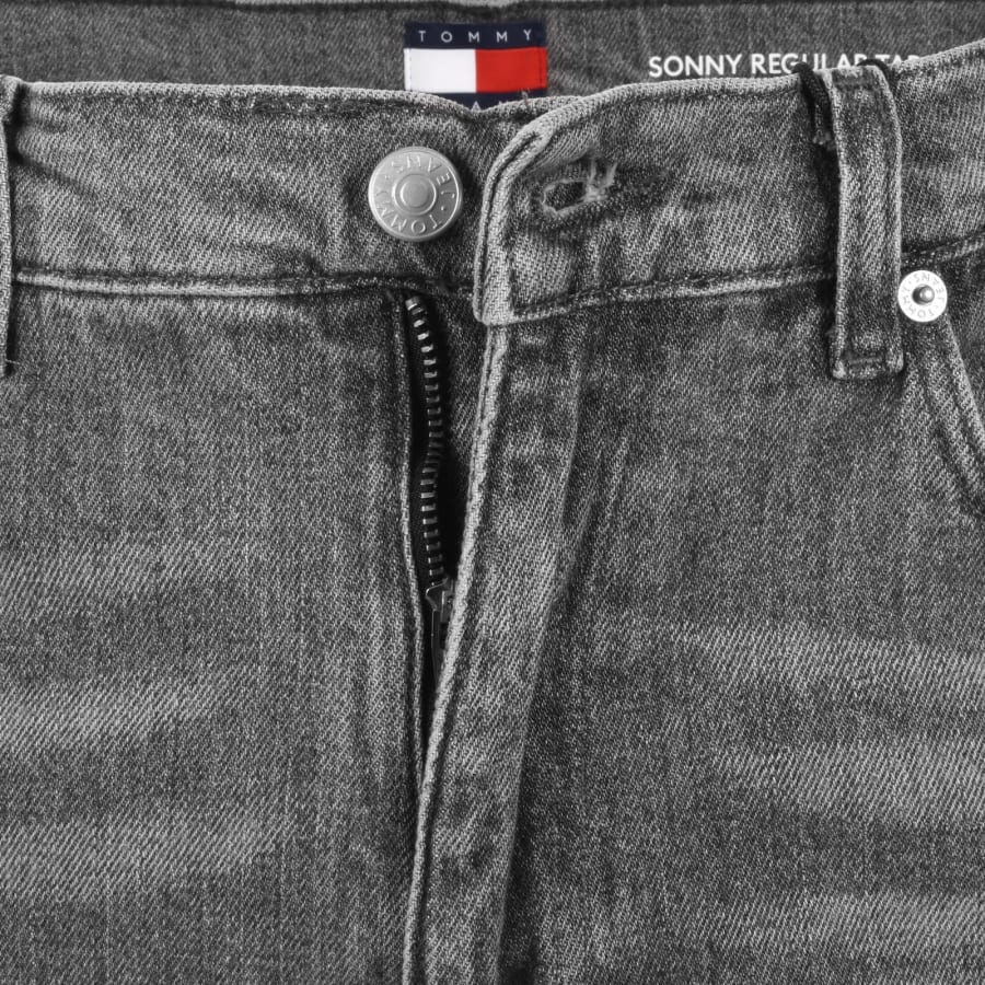 Image number 5 for Tommy Jeans Sonny Regular Tapered Jeans Grey
