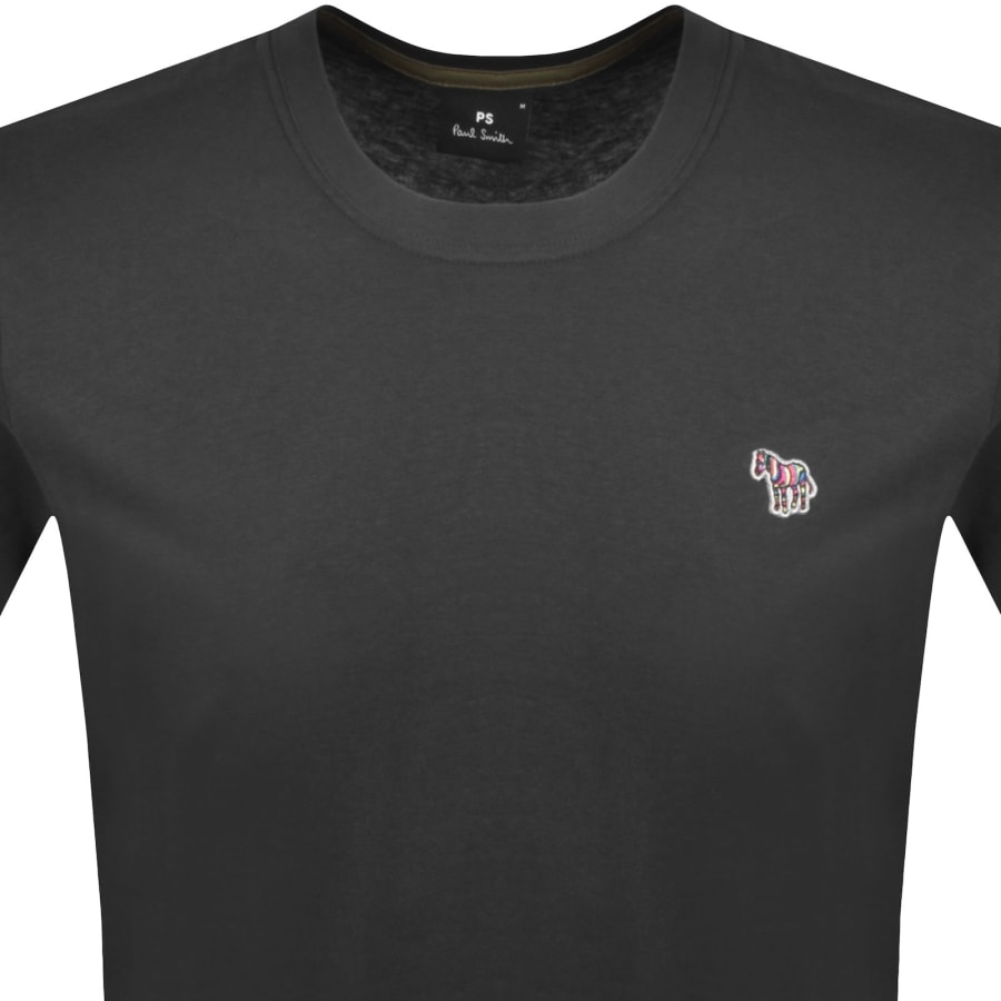 Image number 2 for Paul Smith Zebra T Shirt Grey