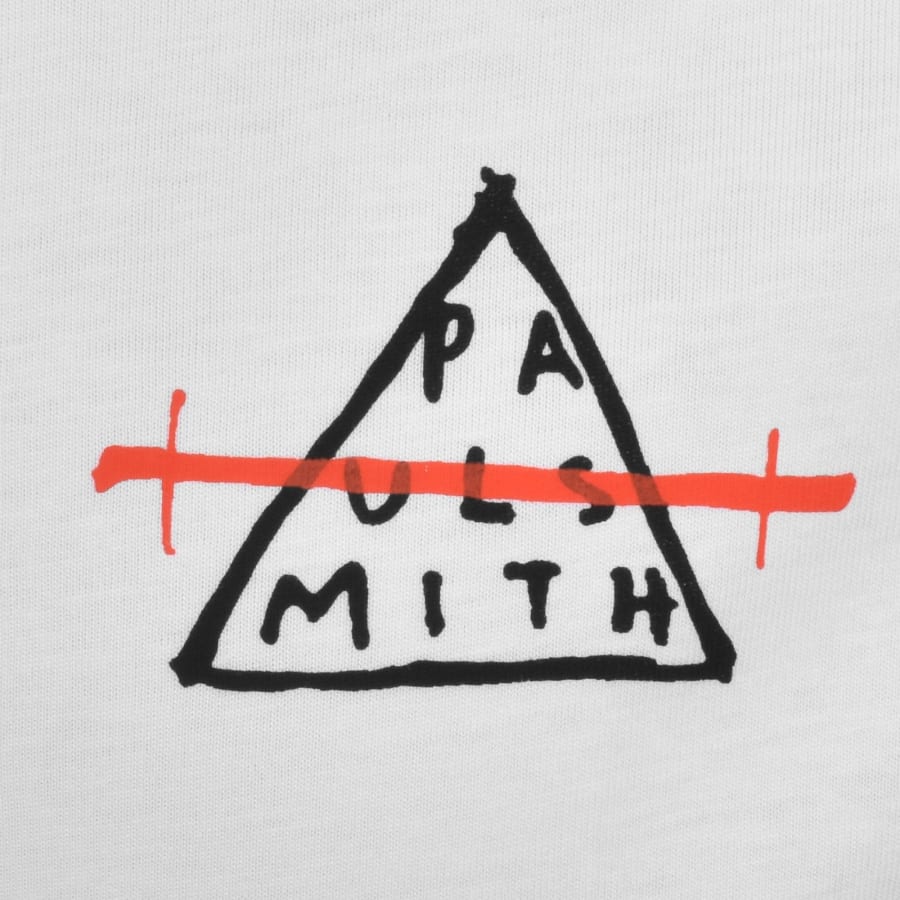 Image number 4 for Paul Smith Triangle Logo T Shirt White