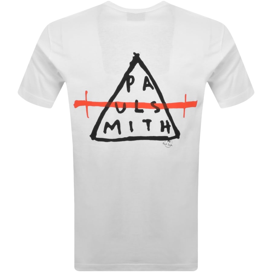 Image number 5 for Paul Smith Triangle Logo T Shirt White