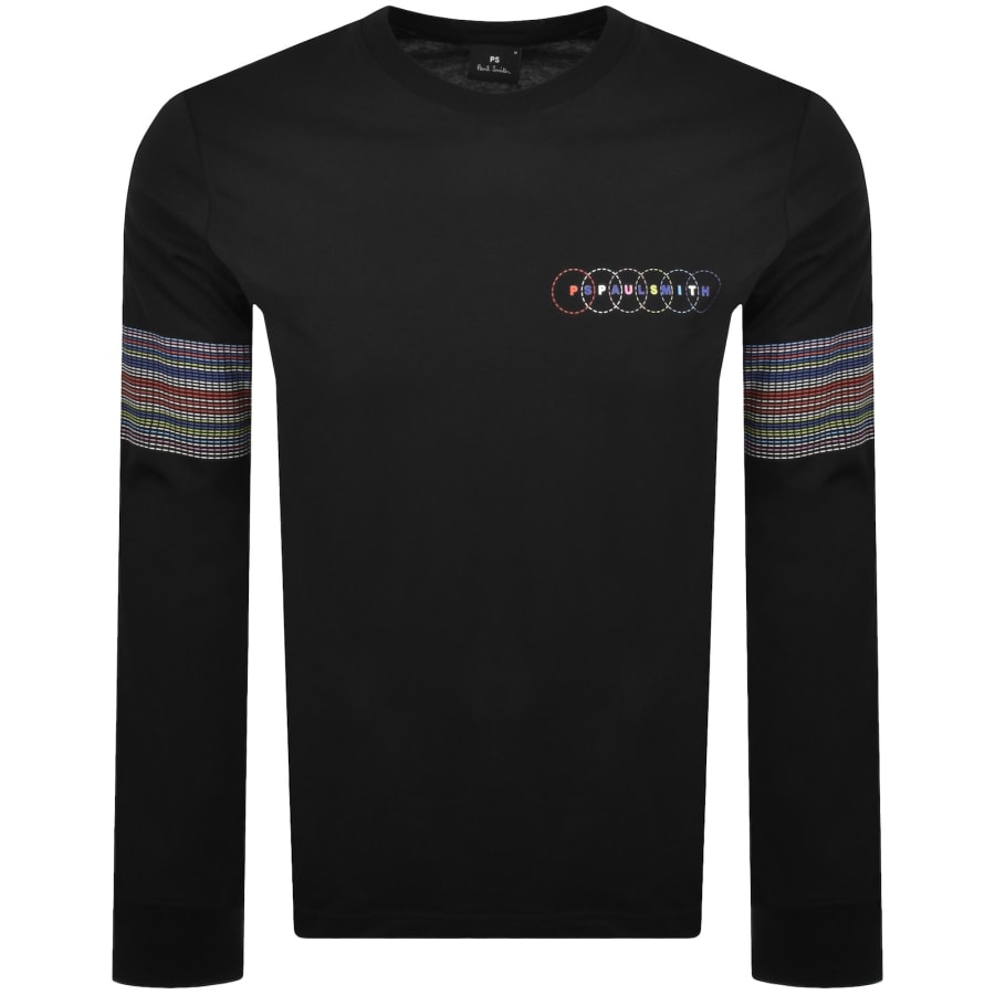 Image number 1 for Paul Smith Long Sleeve T Shirt Black