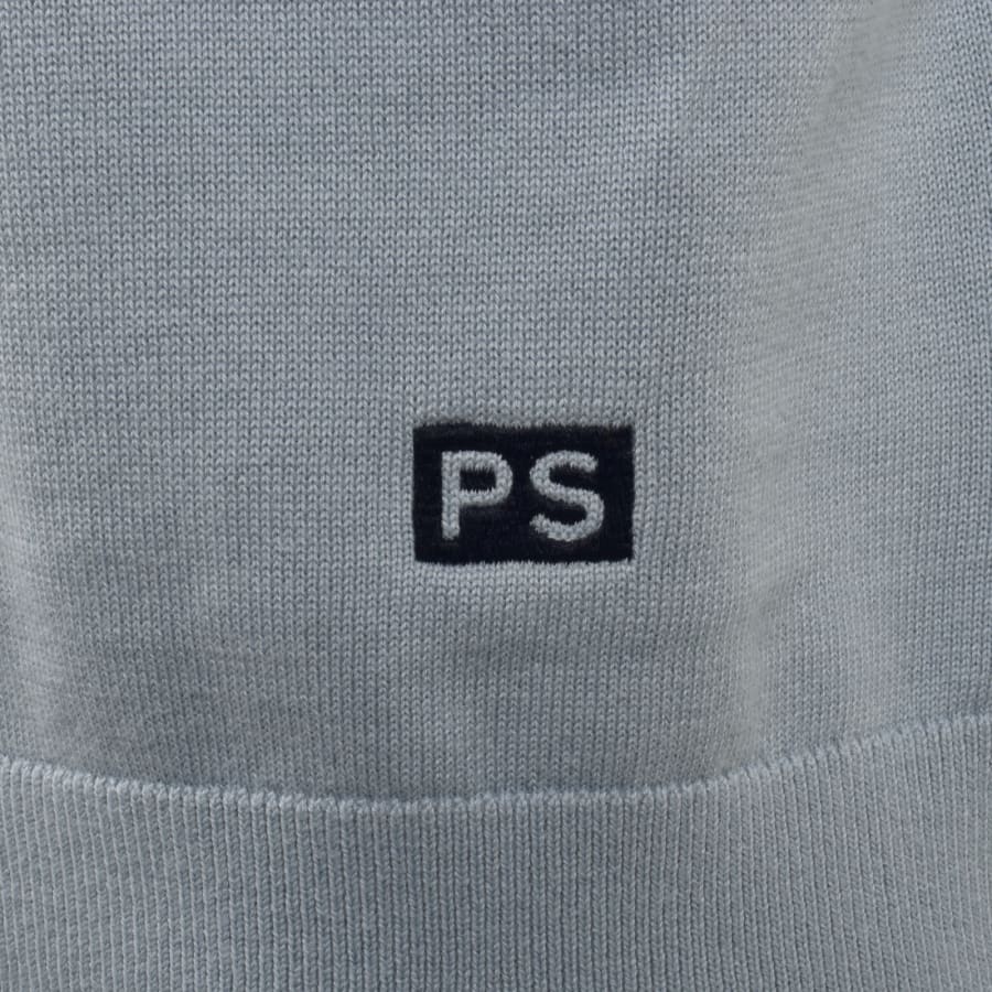 Image number 3 for Paul Smith Short Sleeve Knit Jumper Blue