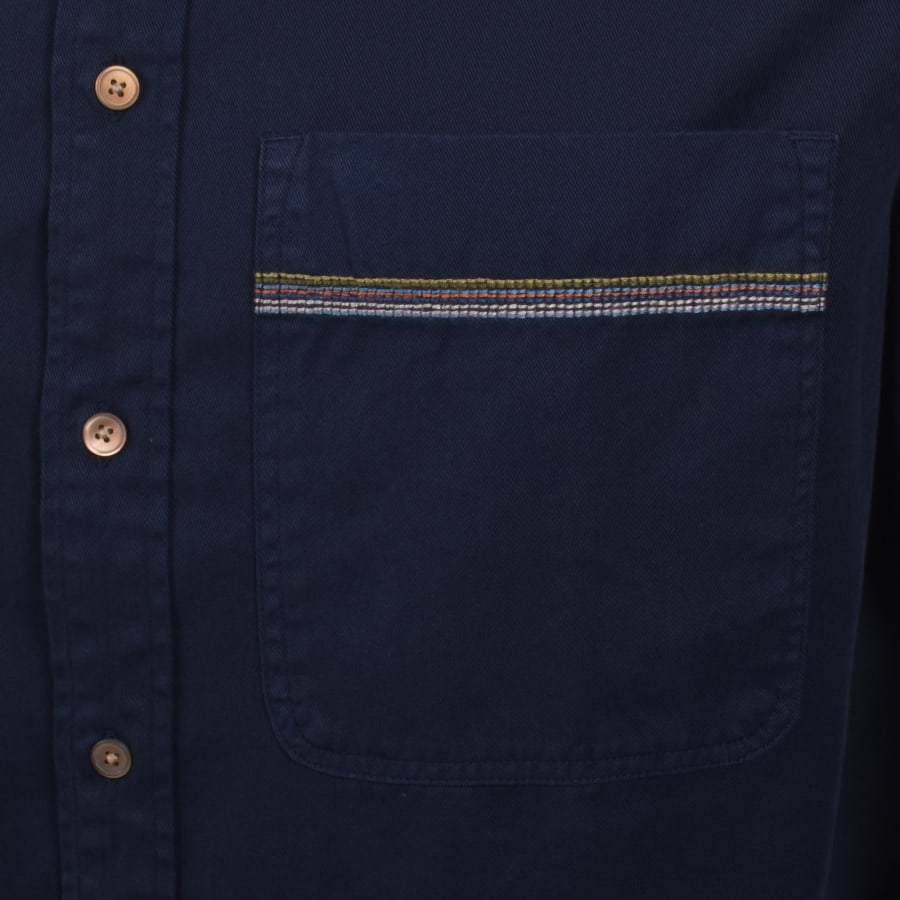 Image number 3 for Paul Smith Long Sleeve Shirt Navy