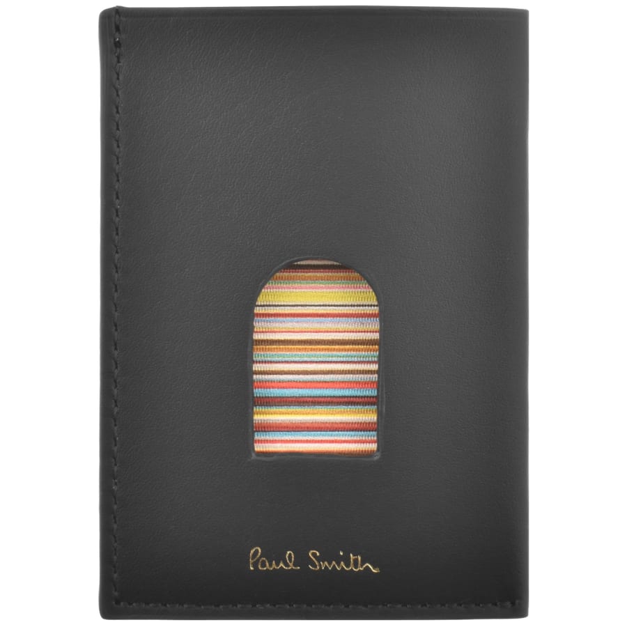 Image number 1 for Paul Smith Thumb Hole Card Holder Black