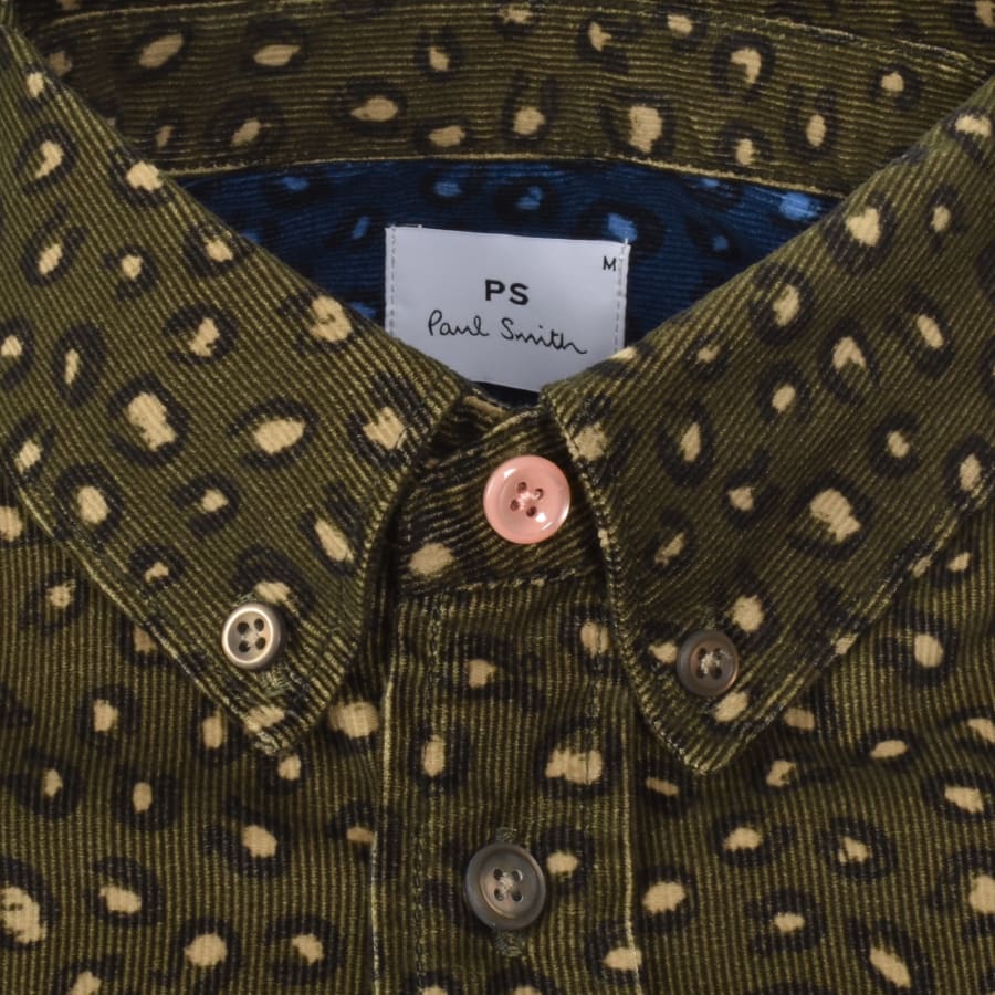 Image number 3 for Paul Smith Long Sleeve Shirt Green