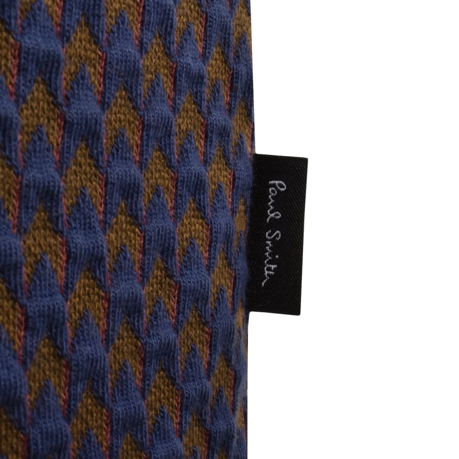 Image number 3 for Paul Smith Short Sleeved Sweater Polo Blue