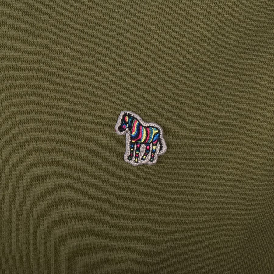 Image number 3 for Paul Smith Zebra Hoodie Green