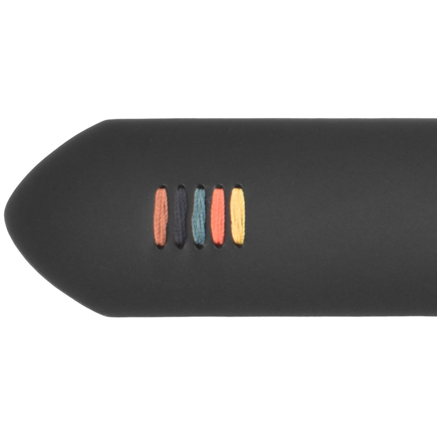 Image number 4 for Paul Smith Stitch Leather Belt Black