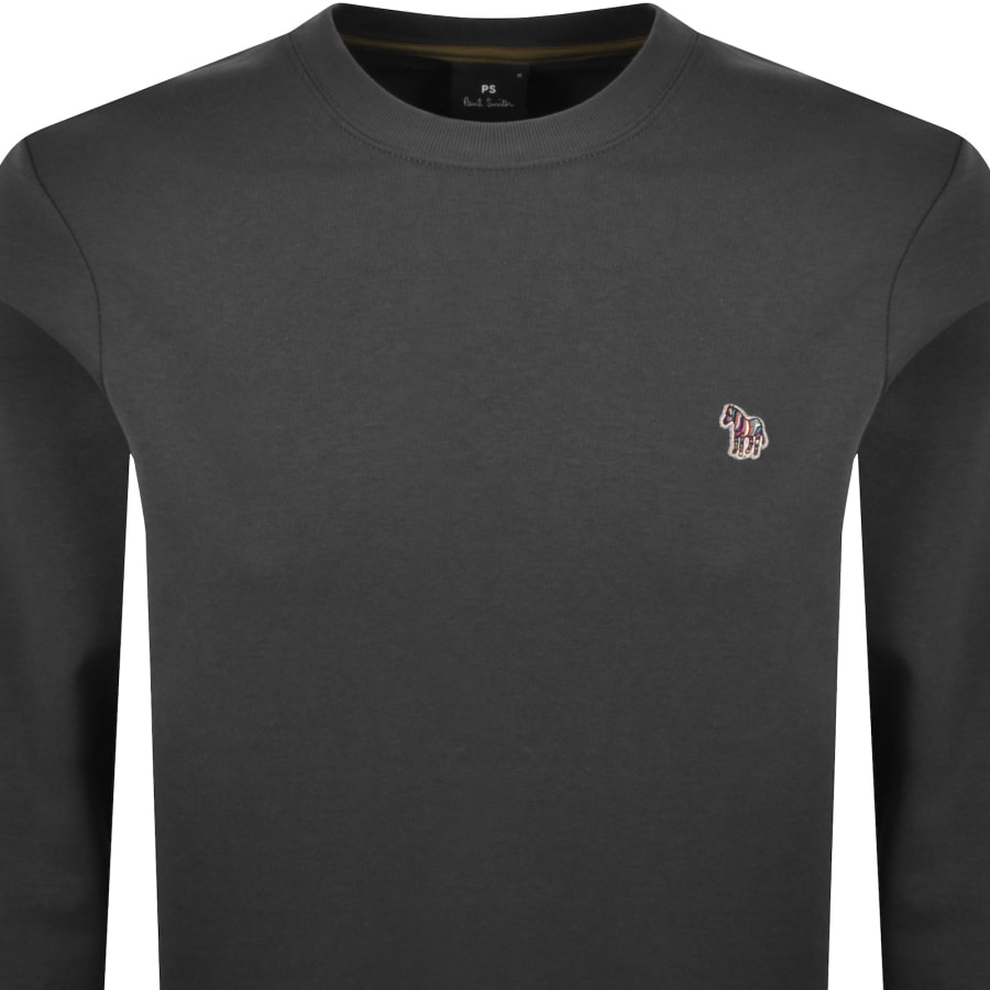 Image number 2 for Paul Smith Zebra Sweatshirt Grey