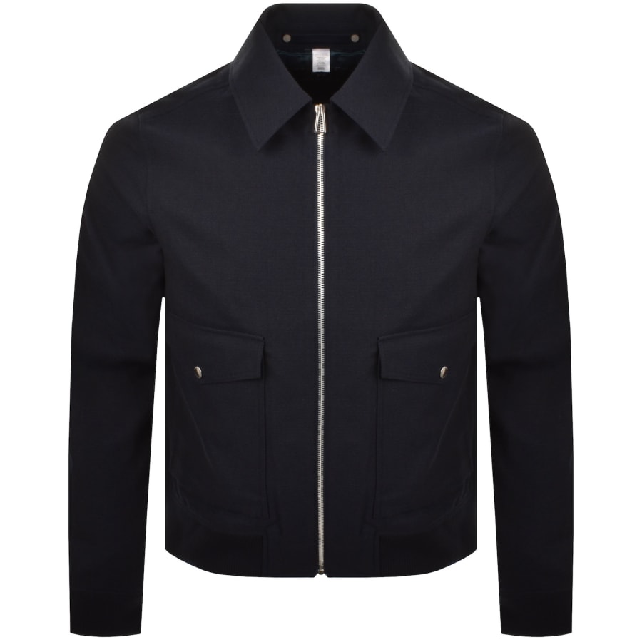 Image number 1 for Paul Smith Textured Jacket Navy