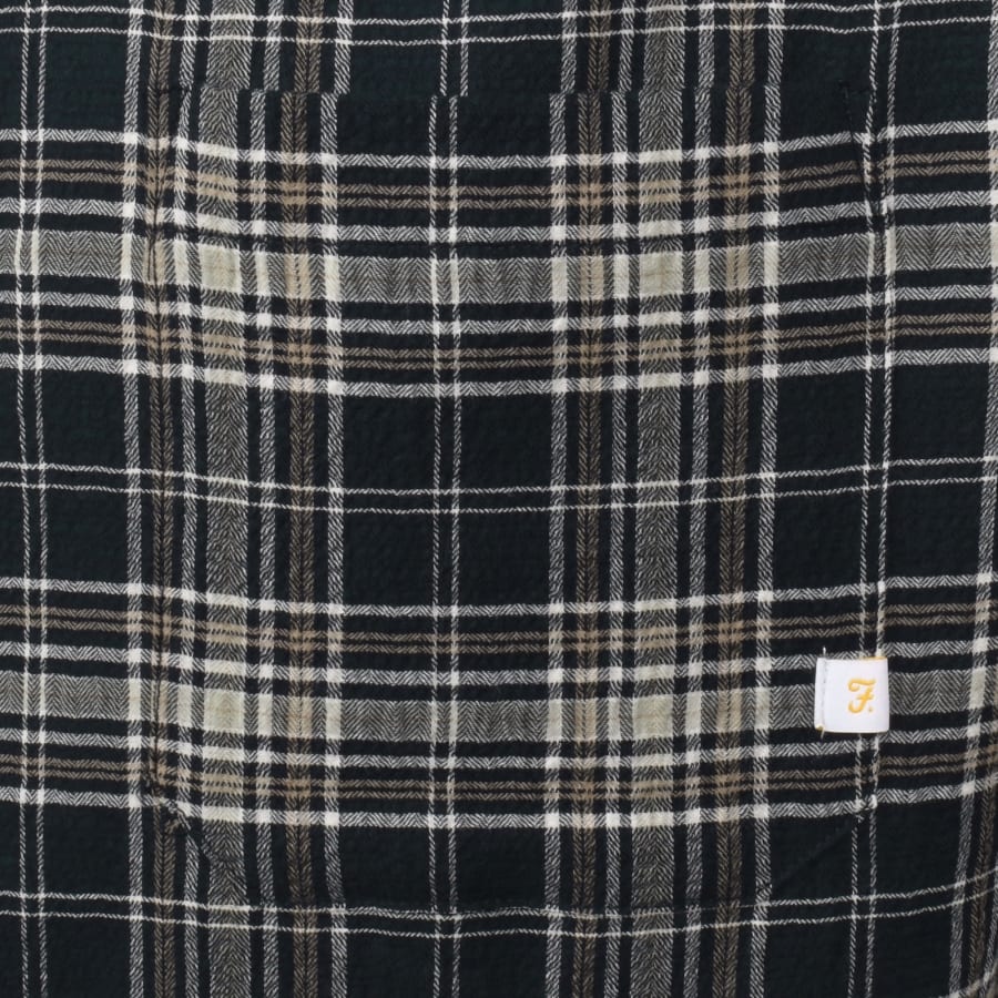 Image number 3 for Farah Sands Long Sleeve Shirt True Navy