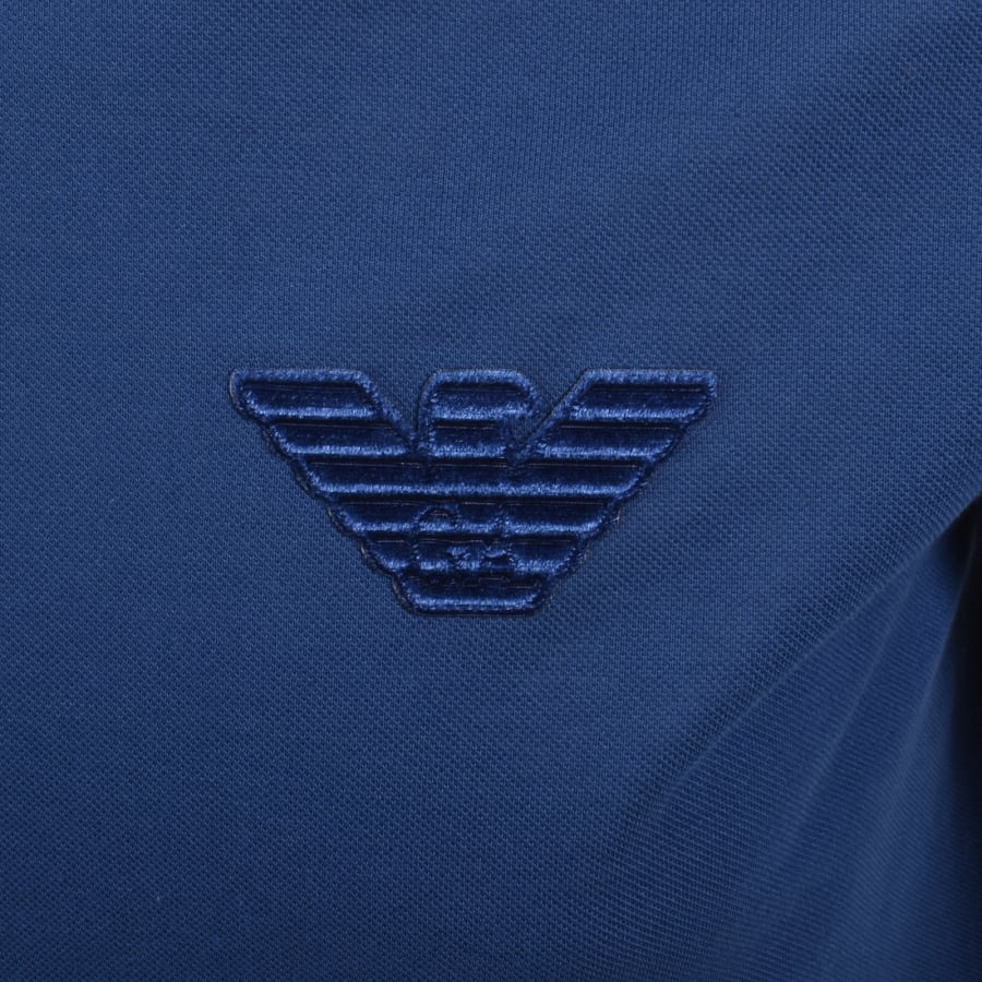 Image number 3 for Emporio Armani Logo T Shirt Blue