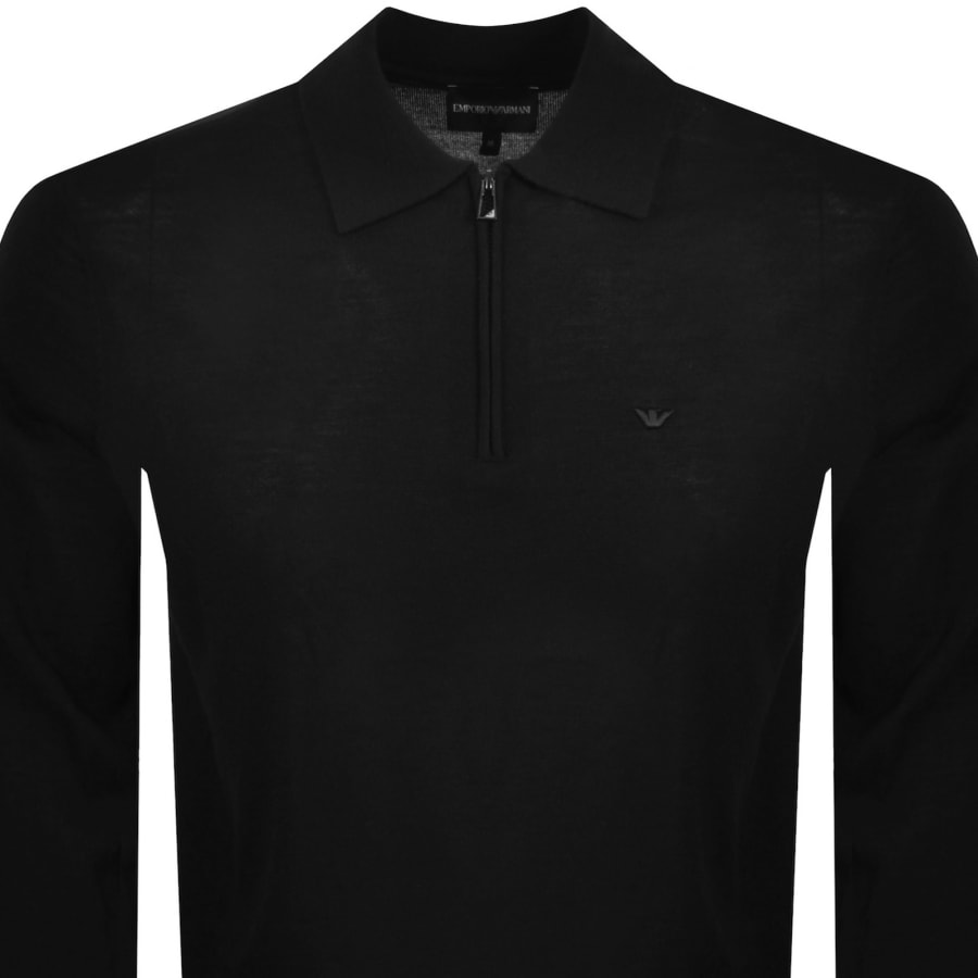 Image number 2 for Emporio Armani Knit Jumper Black