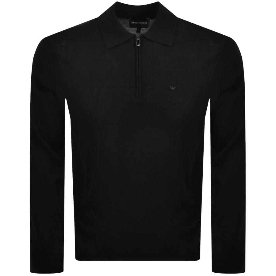 Image number 1 for Emporio Armani Knit Jumper Black