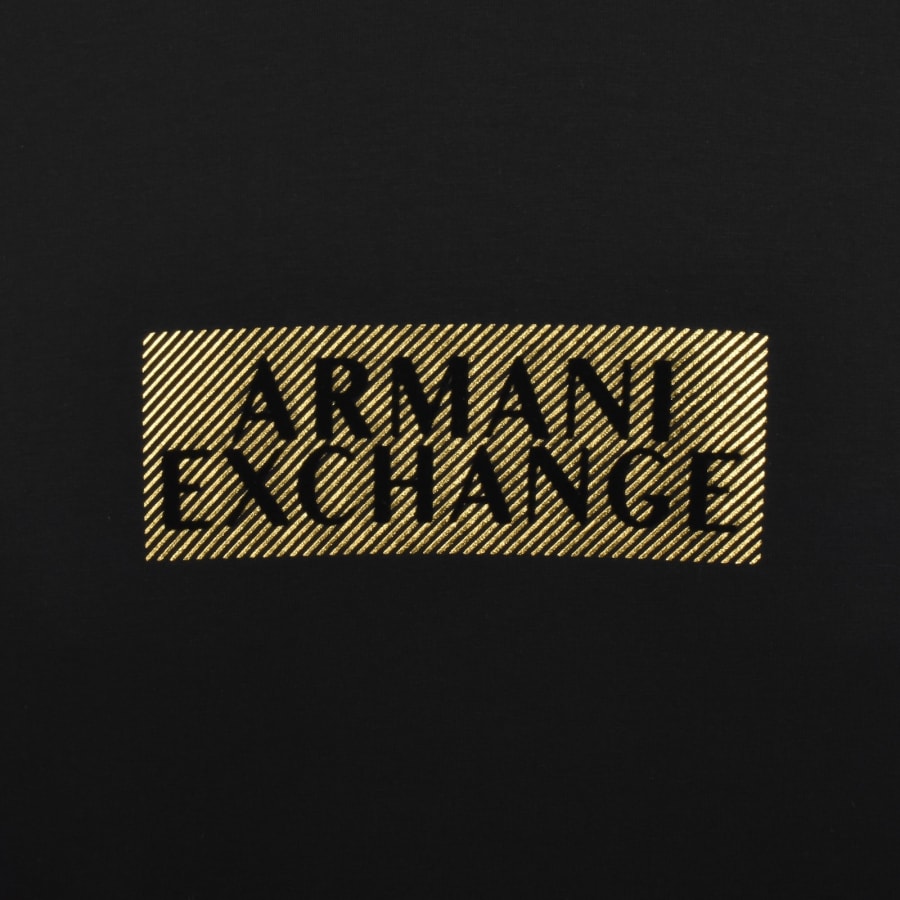 Image number 3 for Armani Exchange Logo Sweatshirt Black