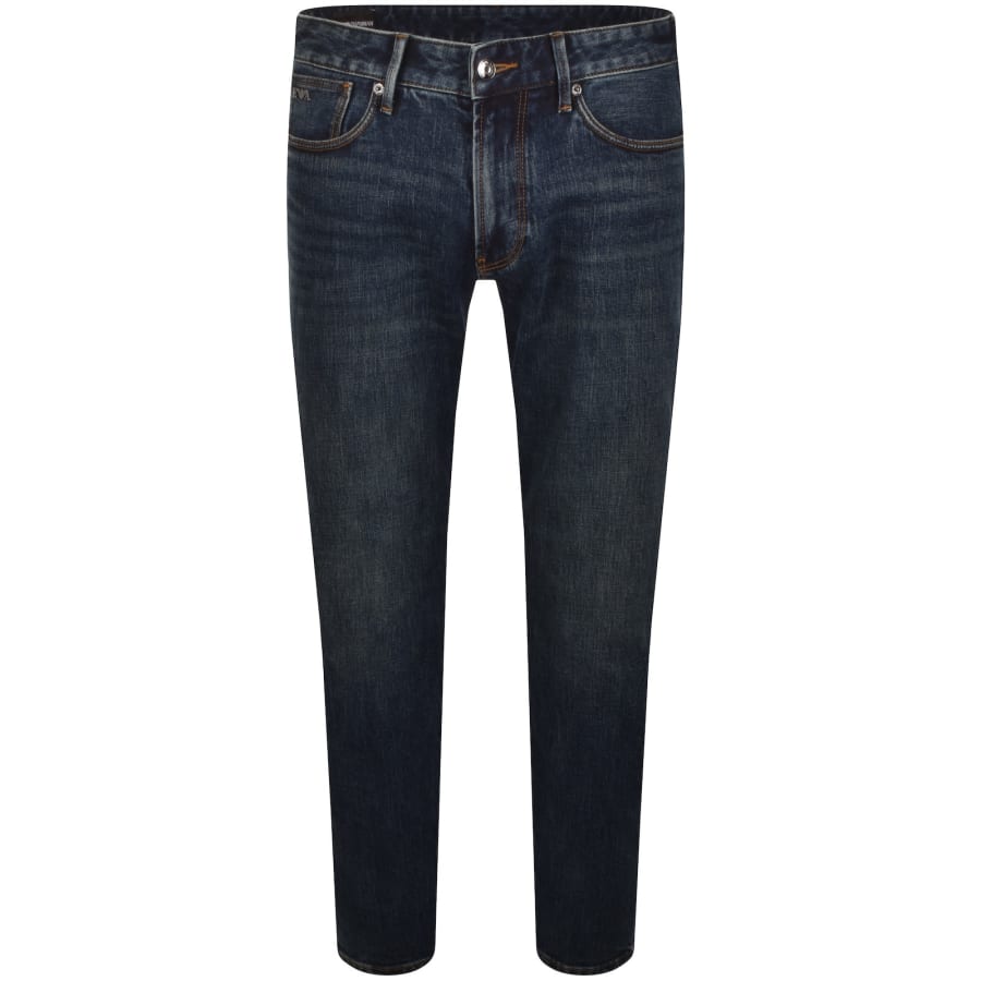 Image number 2 for Emporio Armani J06 Slim Fit Jeans Blue