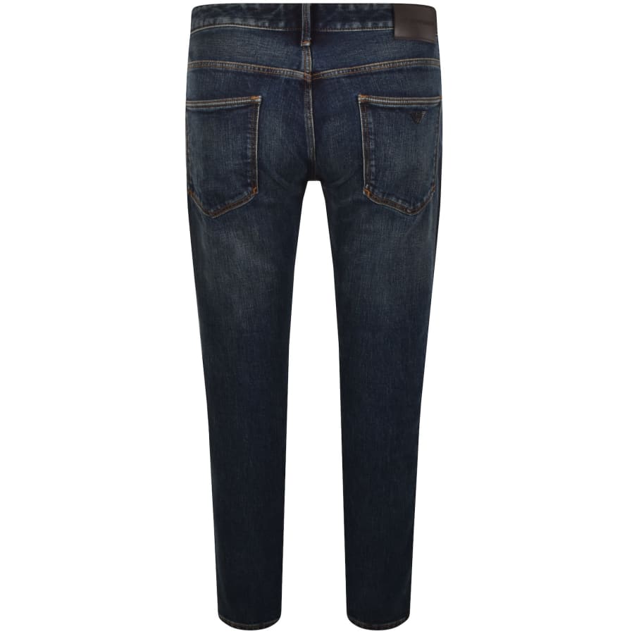 Image number 3 for Emporio Armani J06 Slim Fit Jeans Blue