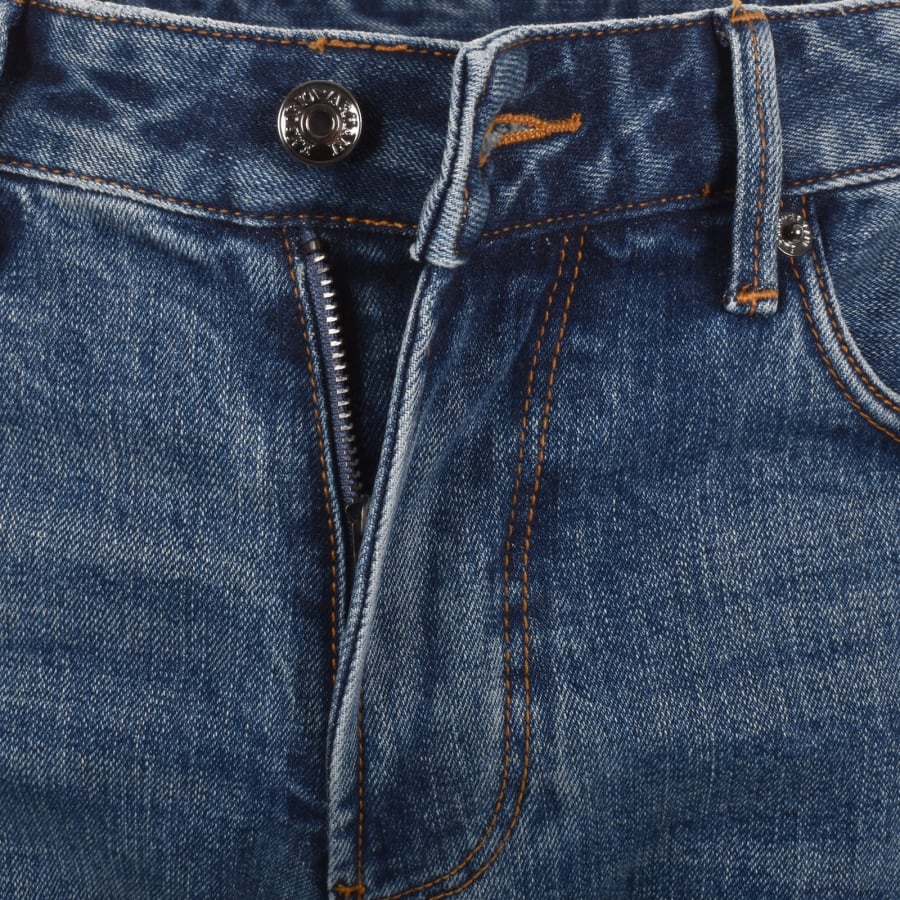 Image number 5 for Emporio Armani J06 Slim Fit Jeans Blue