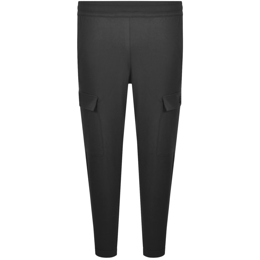 Image number 2 for EA7 Emporio Armani Cargo Jogging Bottoms Grey