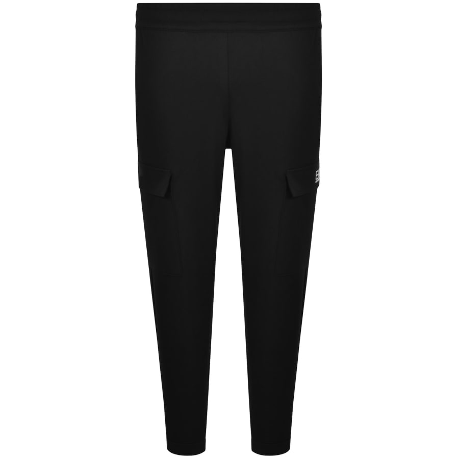 Image number 2 for EA7 Emporio Armani Cargo Jogging Bottoms Black