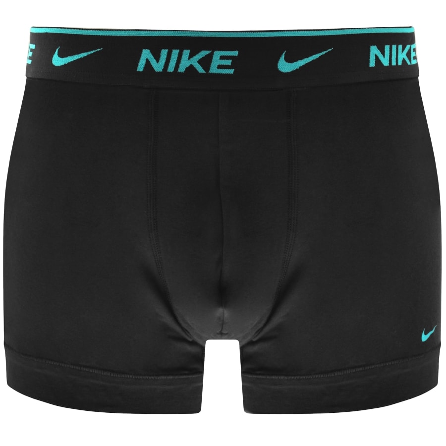 Image number 4 for Nike 3 Pack Everyday Trunks Black