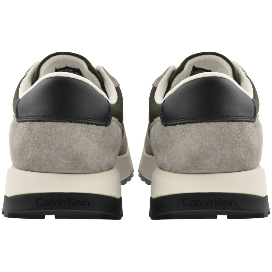 Image number 2 for Calvin Klein Repreve Mix Trainers Grey