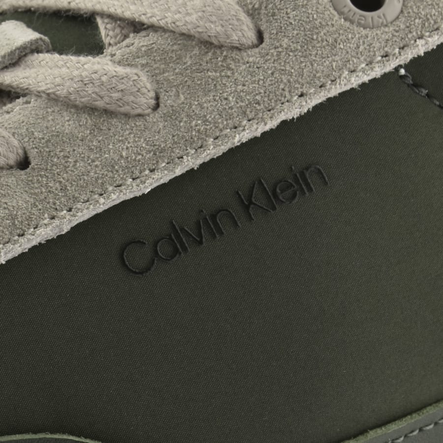 Image number 4 for Calvin Klein Repreve Mix Trainers Grey