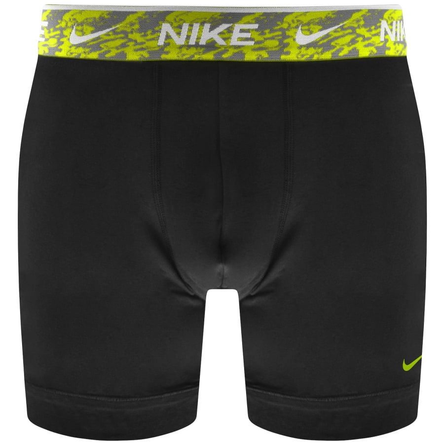 Image number 3 for Nike Everyday 3 Pack Boxer Briefs Black