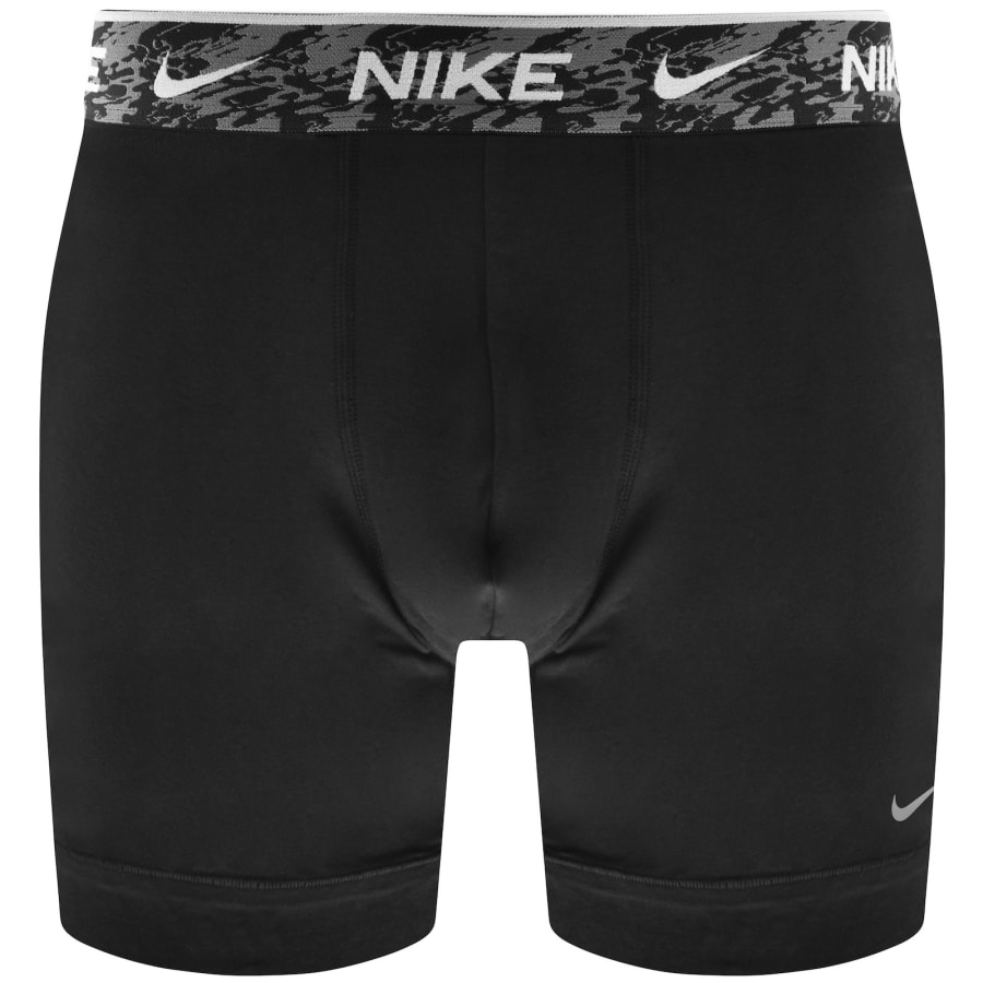 Image number 4 for Nike Everyday 3 Pack Boxer Briefs Black