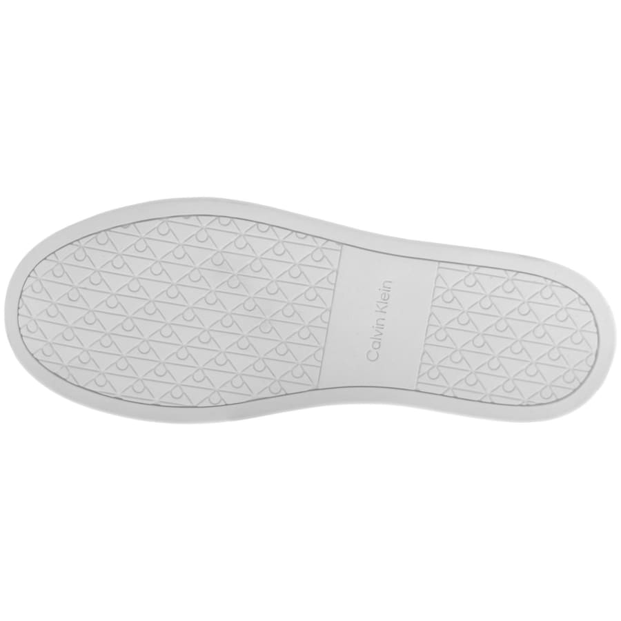 Image number 5 for Calvin Klein Classic Cupsole Trainers White