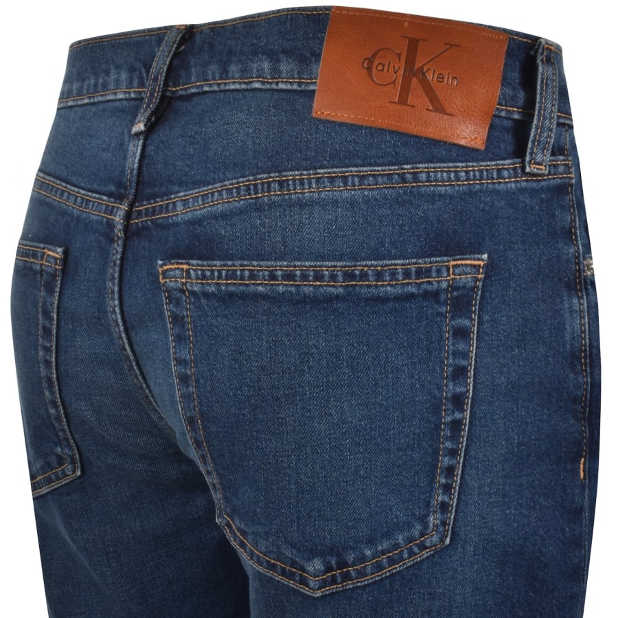 Image number 4 for Calvin Klein Jeans Slim Taper Fit Jeans Blue