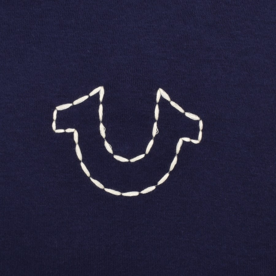 Image number 4 for True Religion Zip Up Hoodie Eclipse Navy